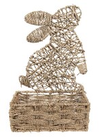 Clayre & Eef Porte plantes lapin 30*14*49 cm 6RO0562