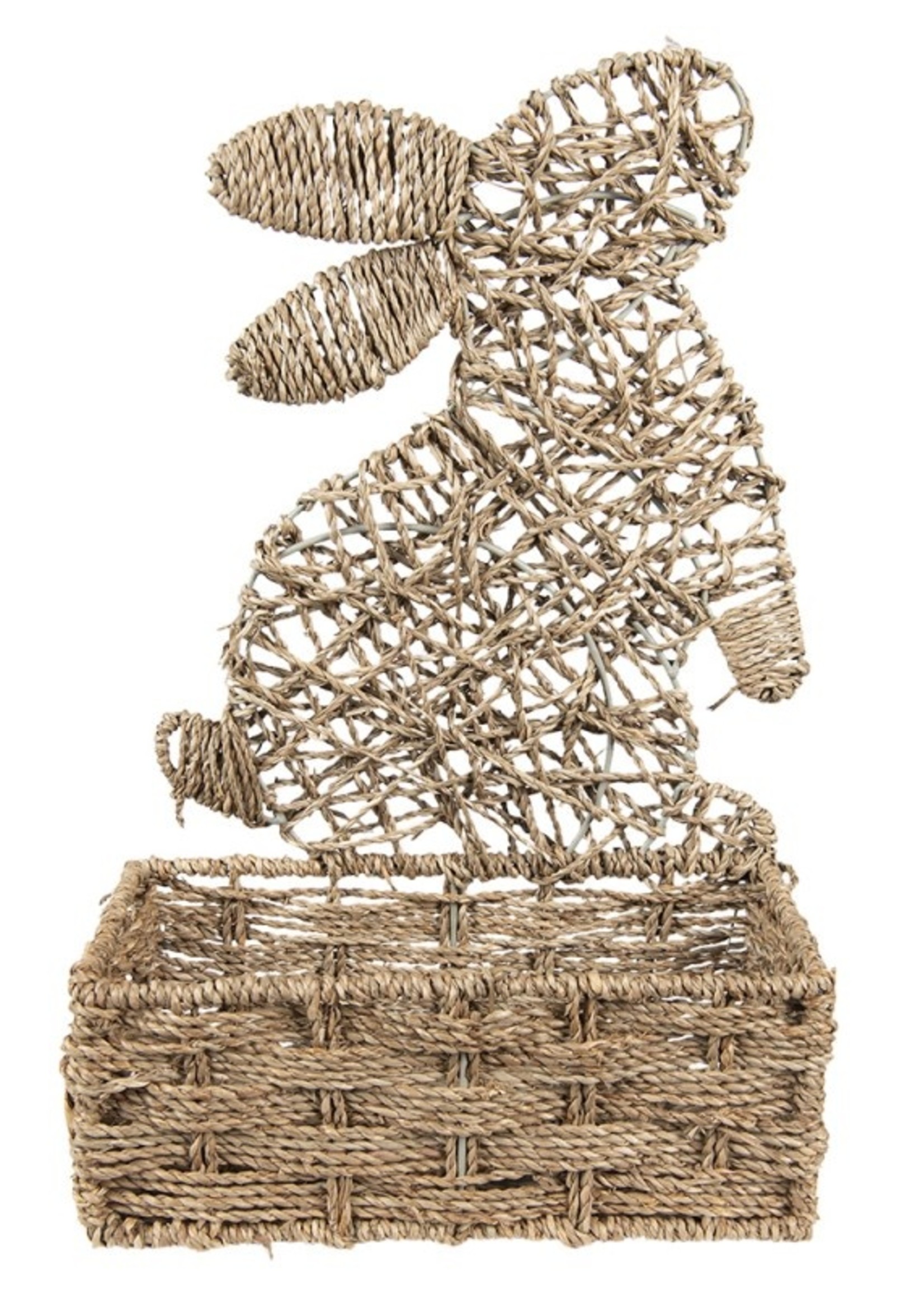 Clayre & Eef Planthouder konijn 30*14*49 cm 6RO0562