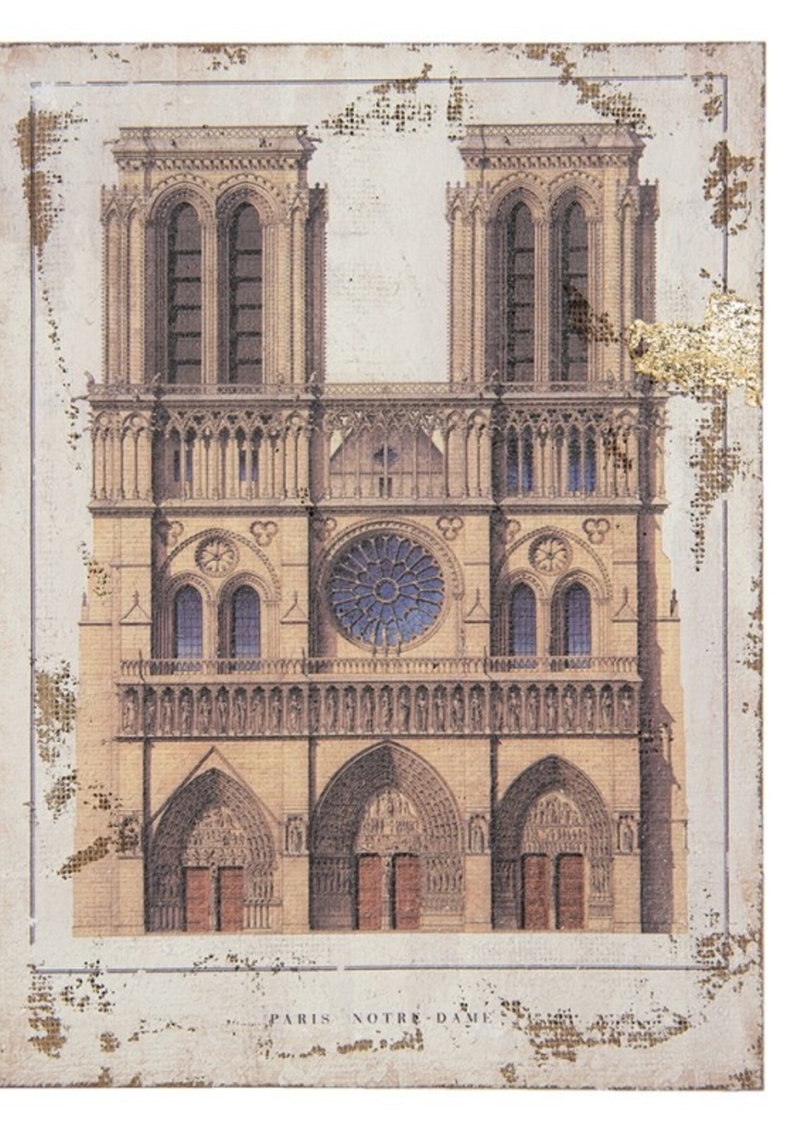 Clayre & Eef Peinture 30*2*40 cm 64969