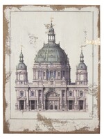 Clayre & Eef Schilderij 60*3*80 cm 50625