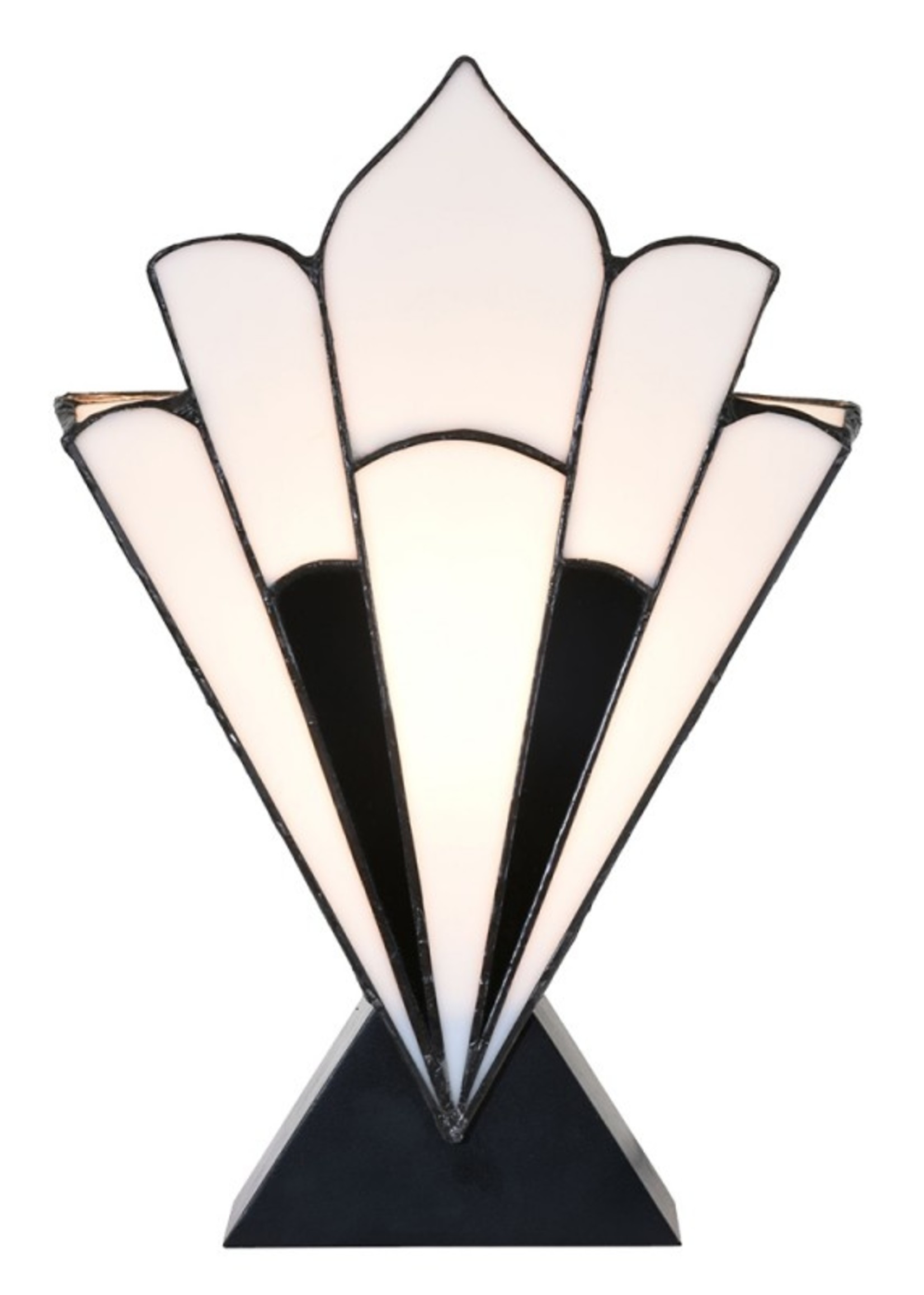 Clayre & Eef Lampe de table Tiffany 36*3*21 cm 5LL-6123