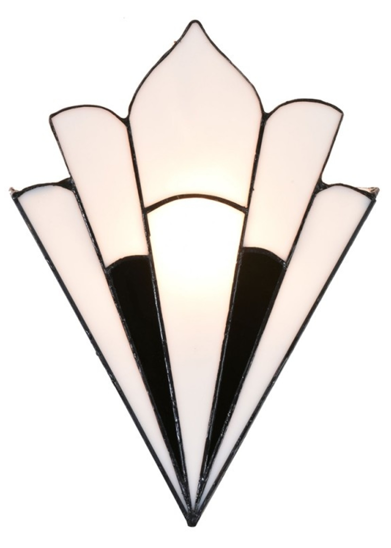 Clayre & Eef Wandlamp Tiffany 36*3*21 cm 5LL-6122