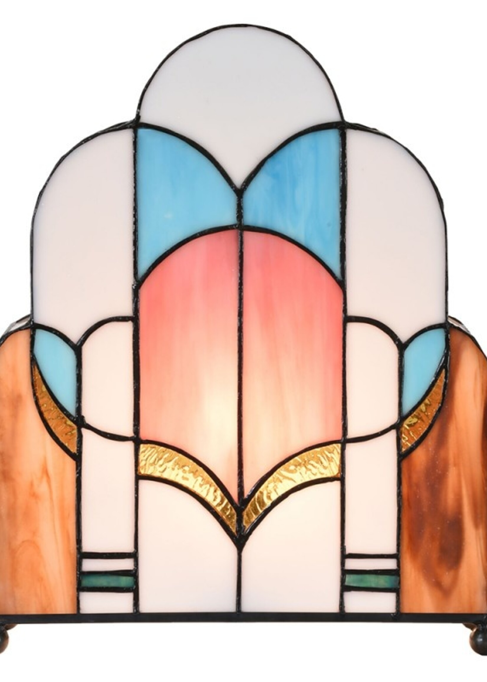 Clayre & Eef Lampe de table Tiffany 30*4*25 cm 5LL-6117