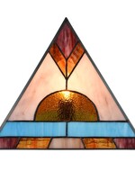 Clayre & Eef Lampe de table Tiffany 26*26*30 cm 5LL-6118