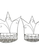 Clayre & Eef Planthouder (2) 43*18*45 cm / 36*14*38 cm 6Y4692