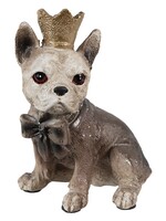 Clayre & Eef Decoratie hond 7*6*11 cm 6PR3515