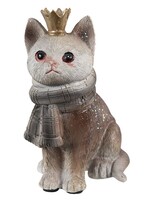 Clayre & Eef Décoration chat 7*6*11 cm 6PR3514