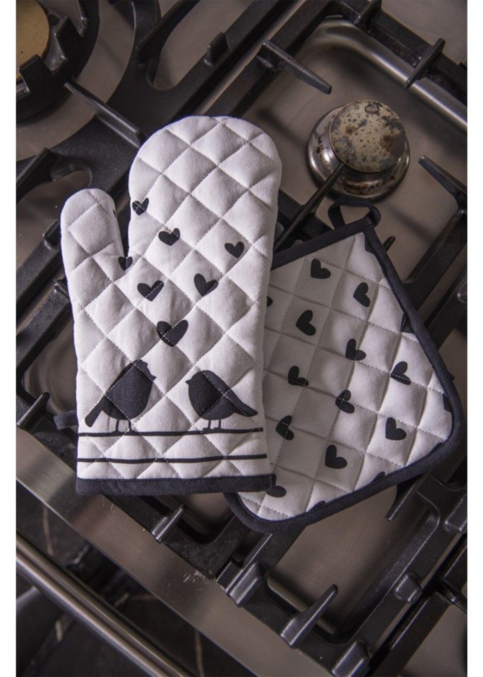 Clayre & Eef Gant de cuisine 18*30 cm LBS44