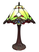 Clayre & Eef Lampe de table Tiffany Ø 31*49 cm E27/max 1*60W 5LL-6183