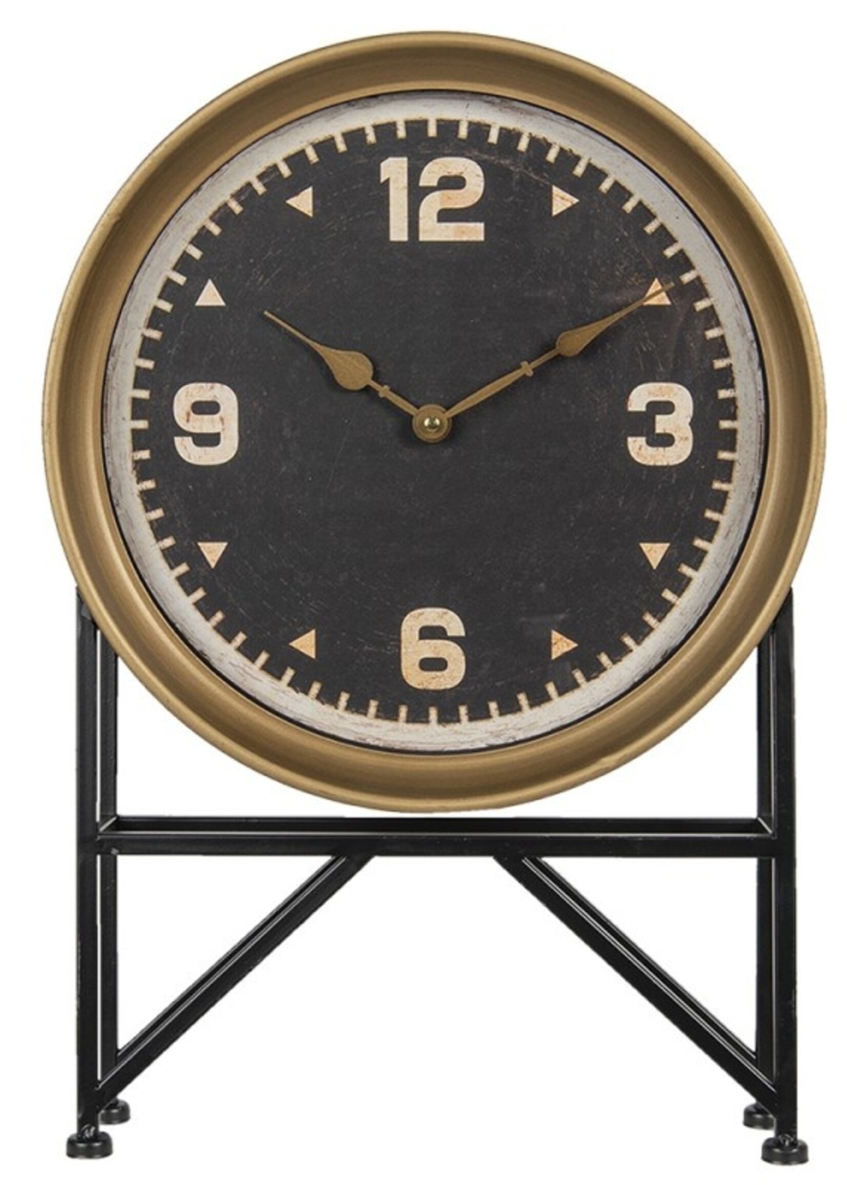 Clayre & Eef Tafelklok 35*8*53 cm / 1*AA 6KL0664