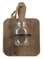 Clayre & Eef Vaasje in houder 23*13*33 cm 6H2116