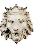 Clayre & Eef Décoration tête de lion 57*28*63 cm 5PR0082
