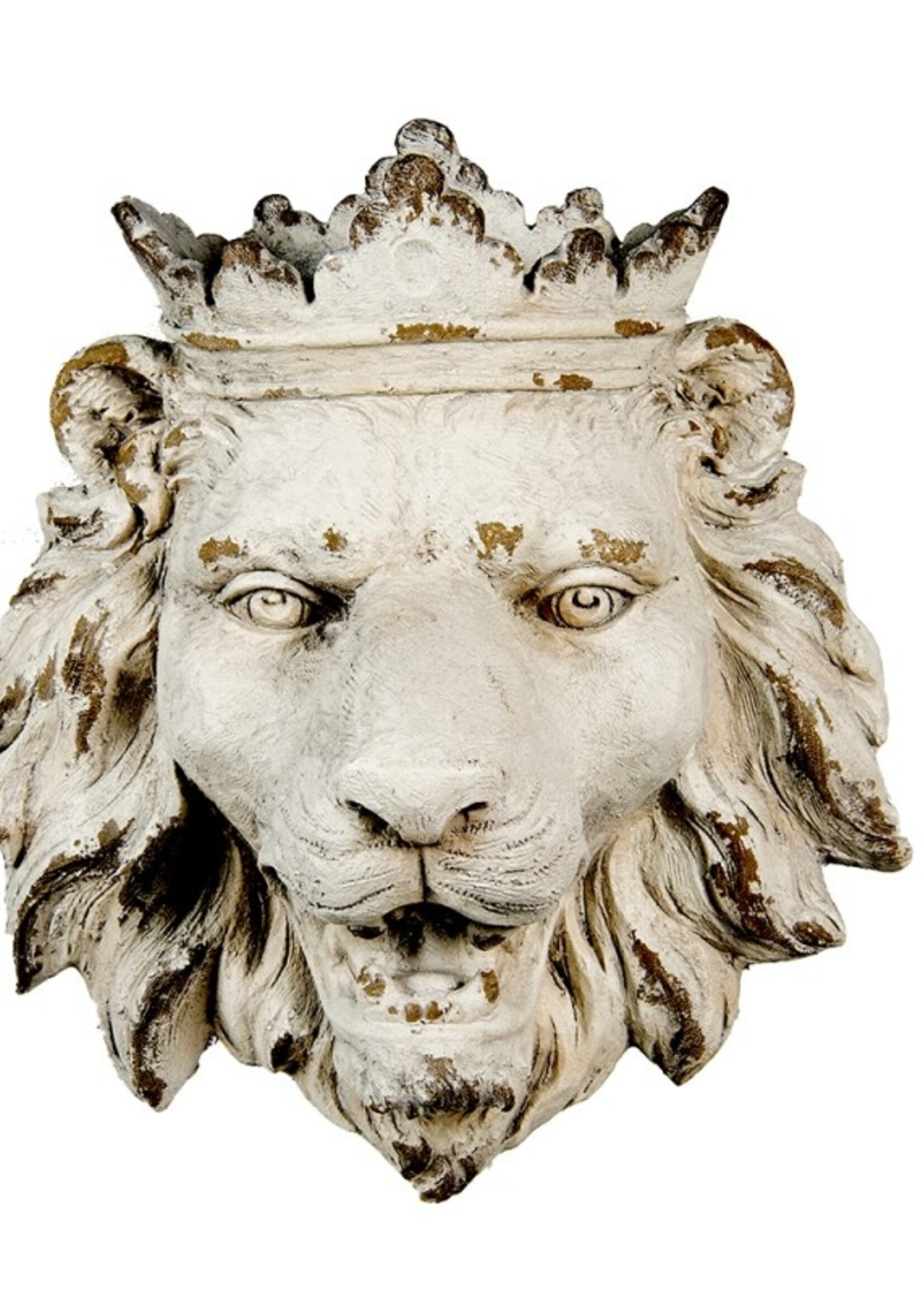 Clayre & Eef Decoratie leeuwen hoofd 57*28*63 cm 5PR0082