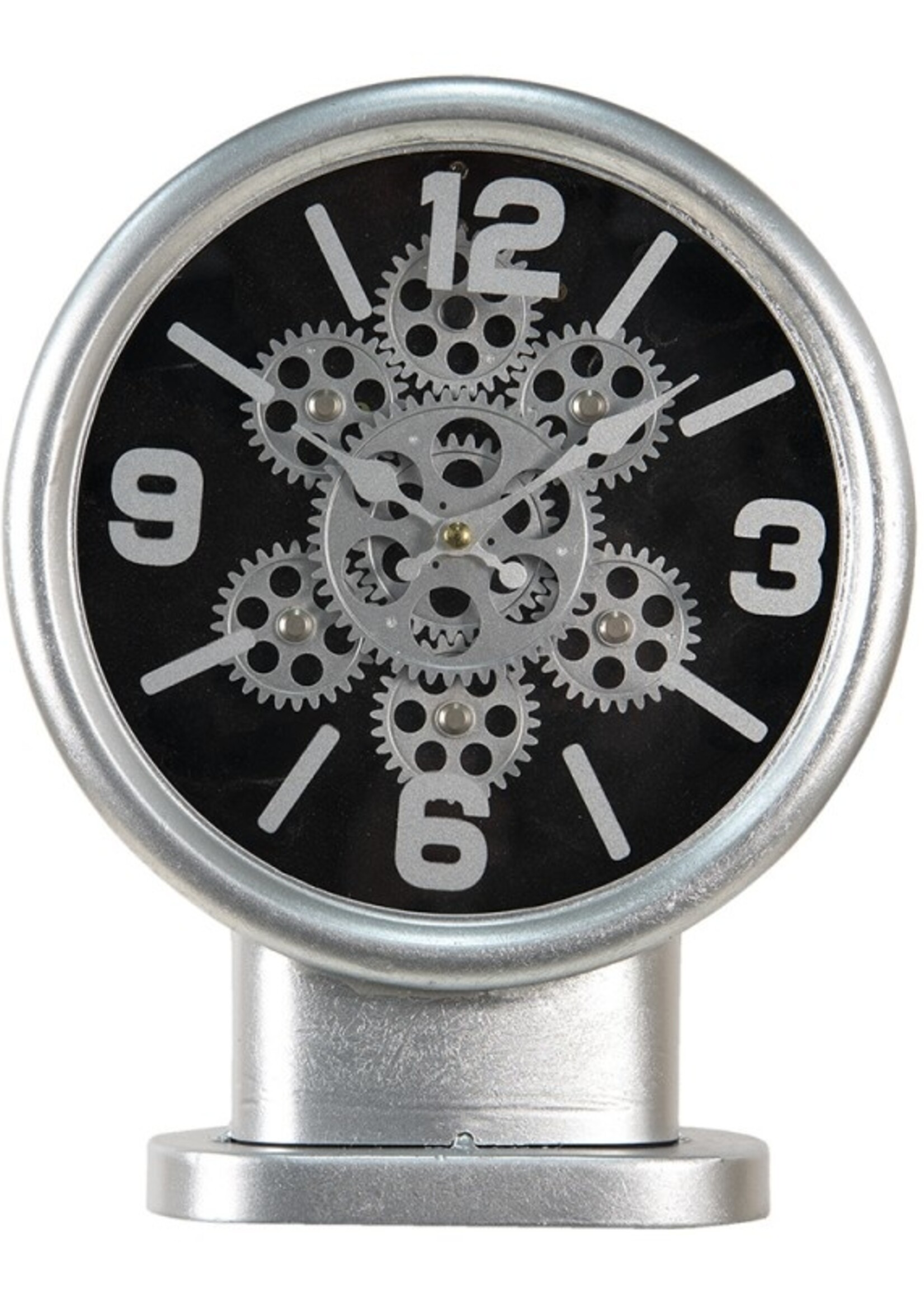 Clayre & Eef Tafelklok 24*8*30 cm 6KL0746
