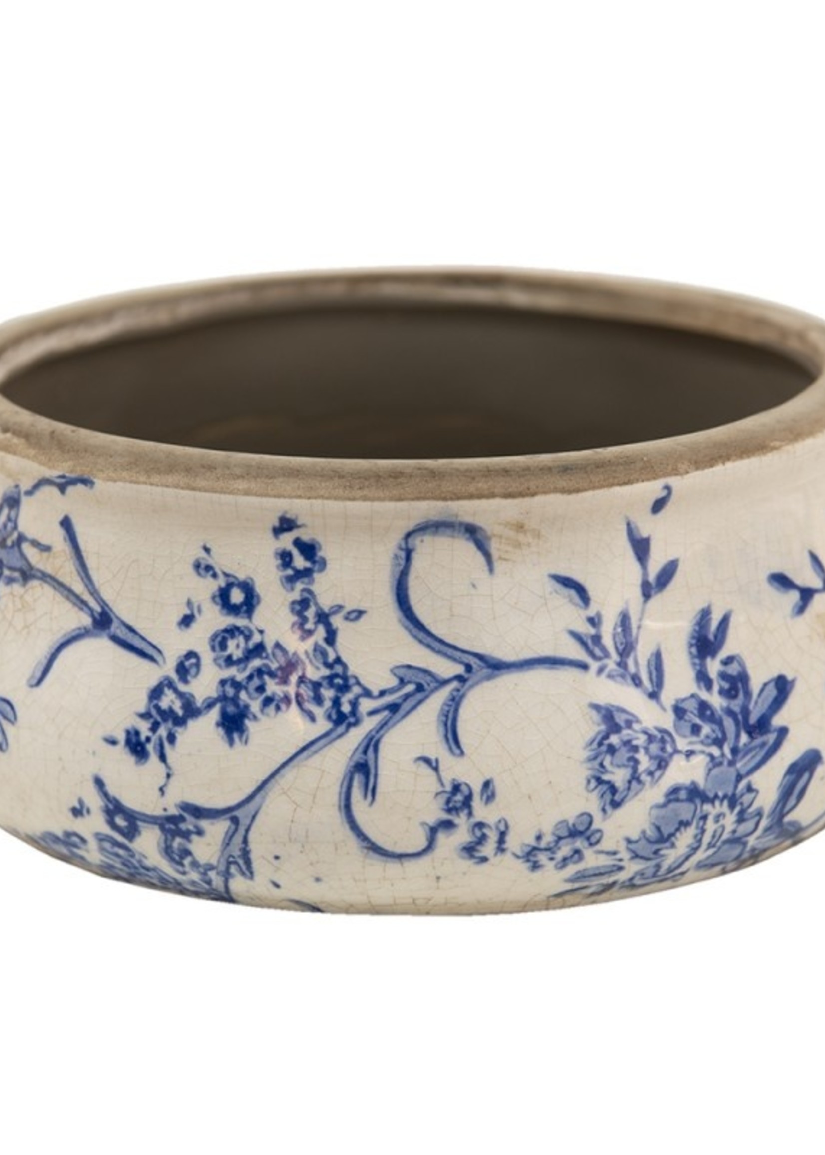 Clayre & Eef Decoratie bloempot Ø 17*7 cm 6CE1397M