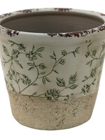 Clayre & Eef Décoration pot de fleur Ø 21*19 cm 6CE1384XL