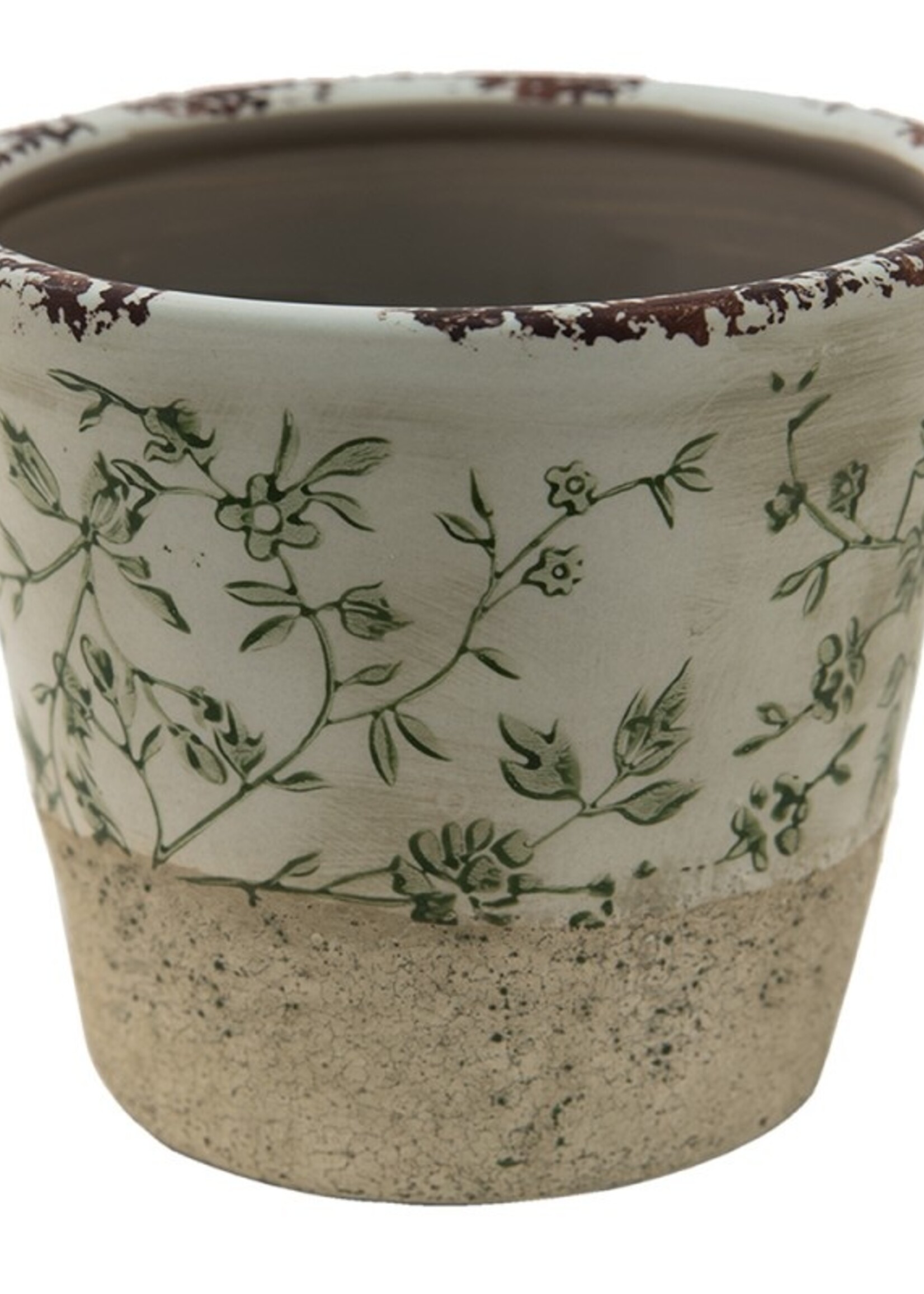 Clayre & Eef Decoratie bloempot Ø 21*19 cm 6CE1384XL