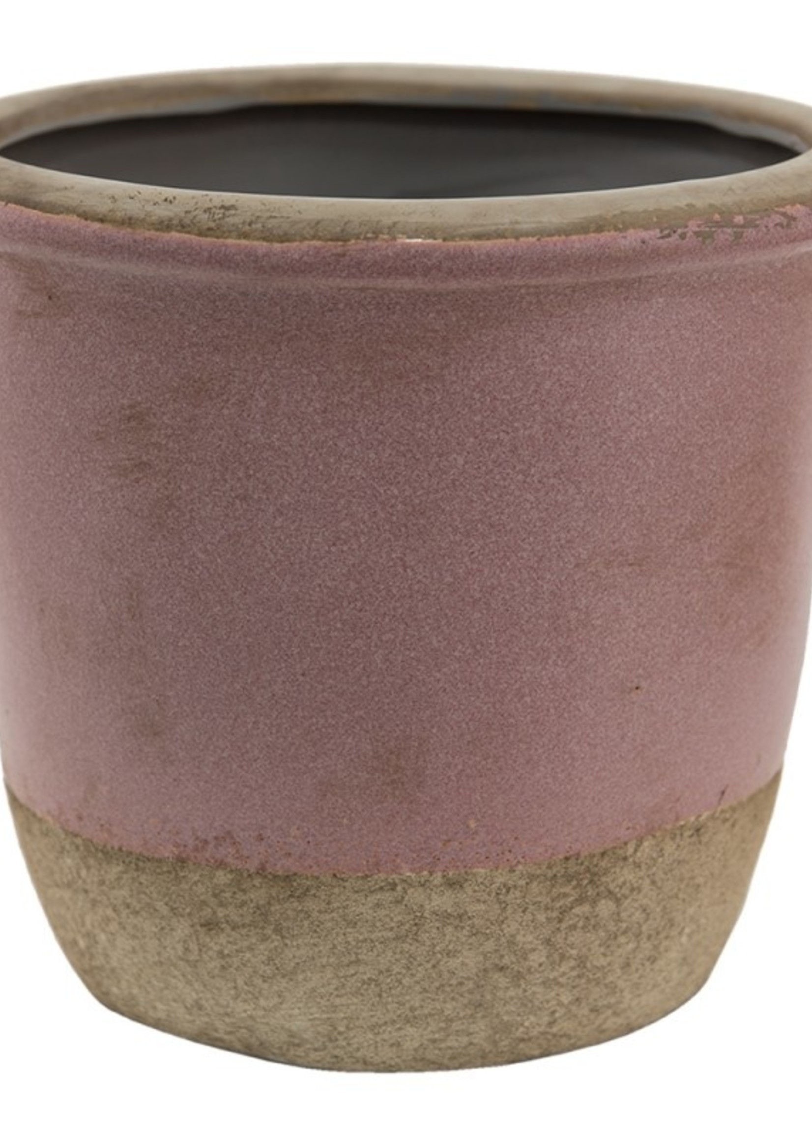 Clayre & Eef Decoratie bloempot Ø 14*13 cm 6CE1380M