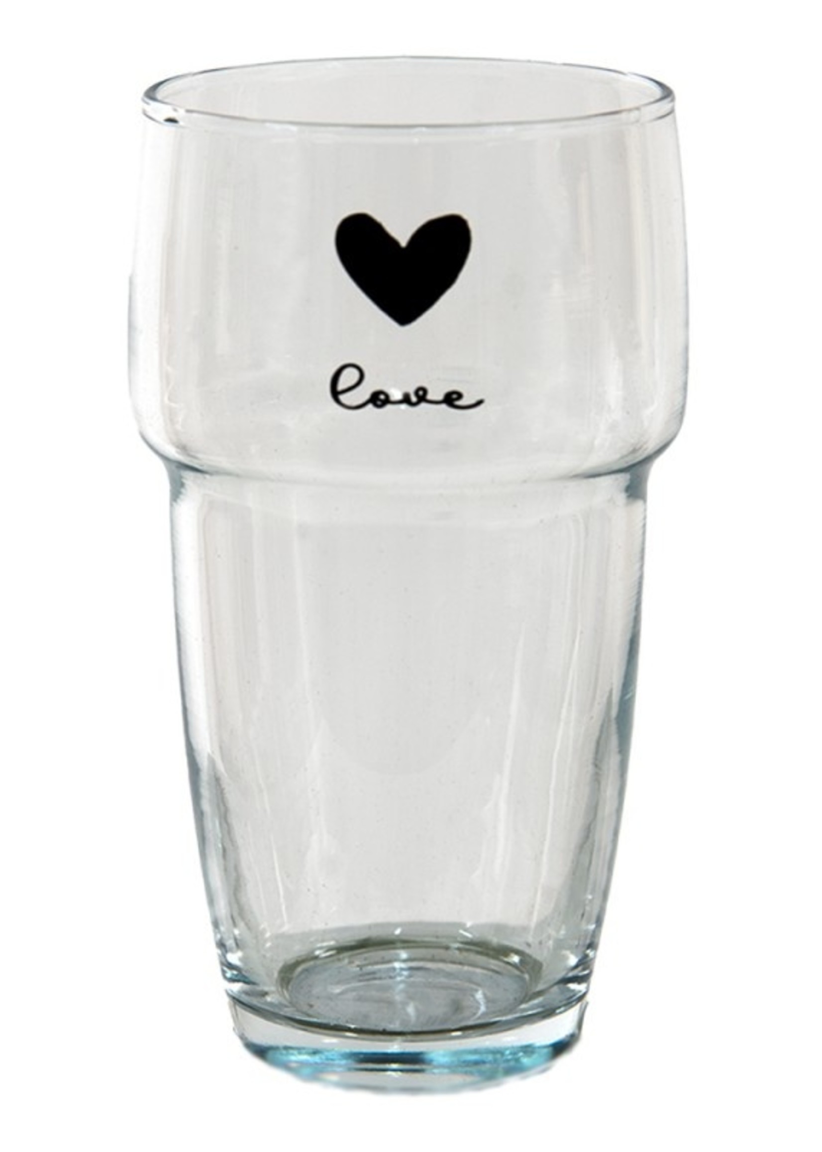 Clayre & Eef Drinkglas Ø 8*13 cm / 250 ml 6GL3711