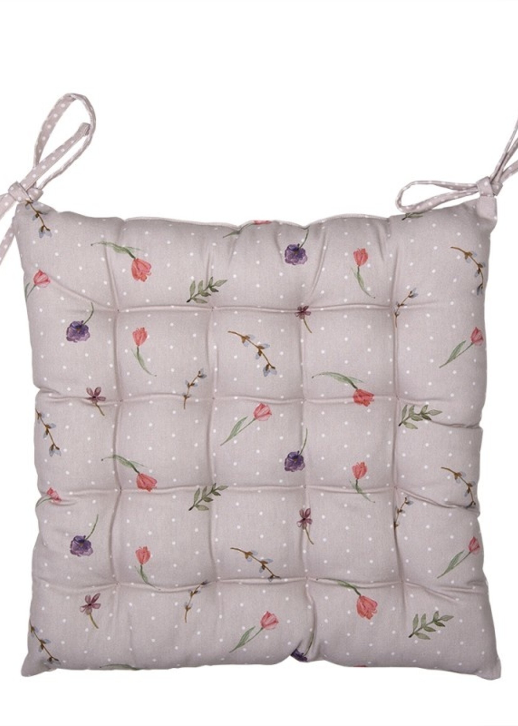 Clayre & Eef Galette de chaisse 40*40*4 cm HBU29