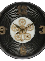 Clayre & Eef Horloge murale Ø 61*11 cm 5KL0205