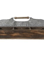 Clayre & Eef Plateau à compartiment 60*32*22 cm 5H0549