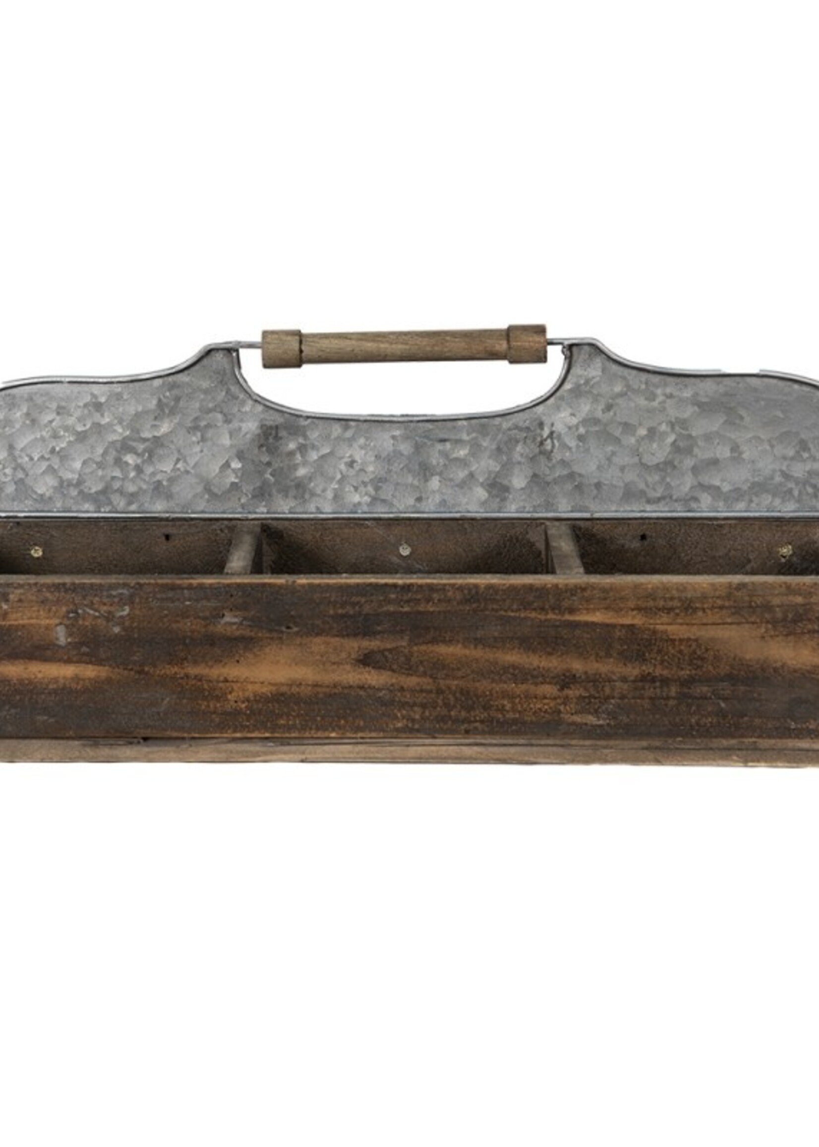 Clayre & Eef Plateau à compartiment 60*32*22 cm 5H0549