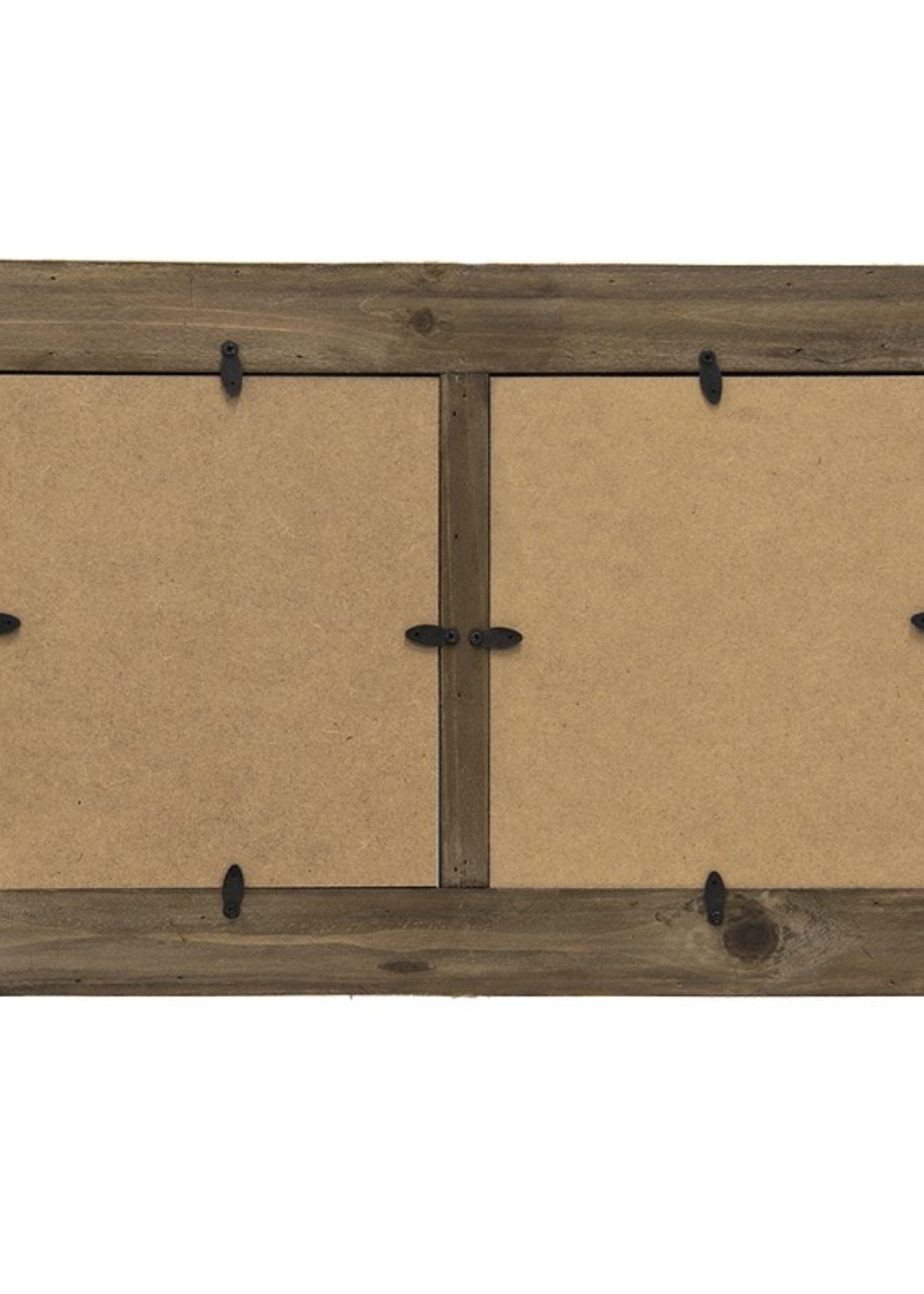 Clayre & Eef Fotolijst 48*3*30 cm / 17*19 cm (2) 2F0872