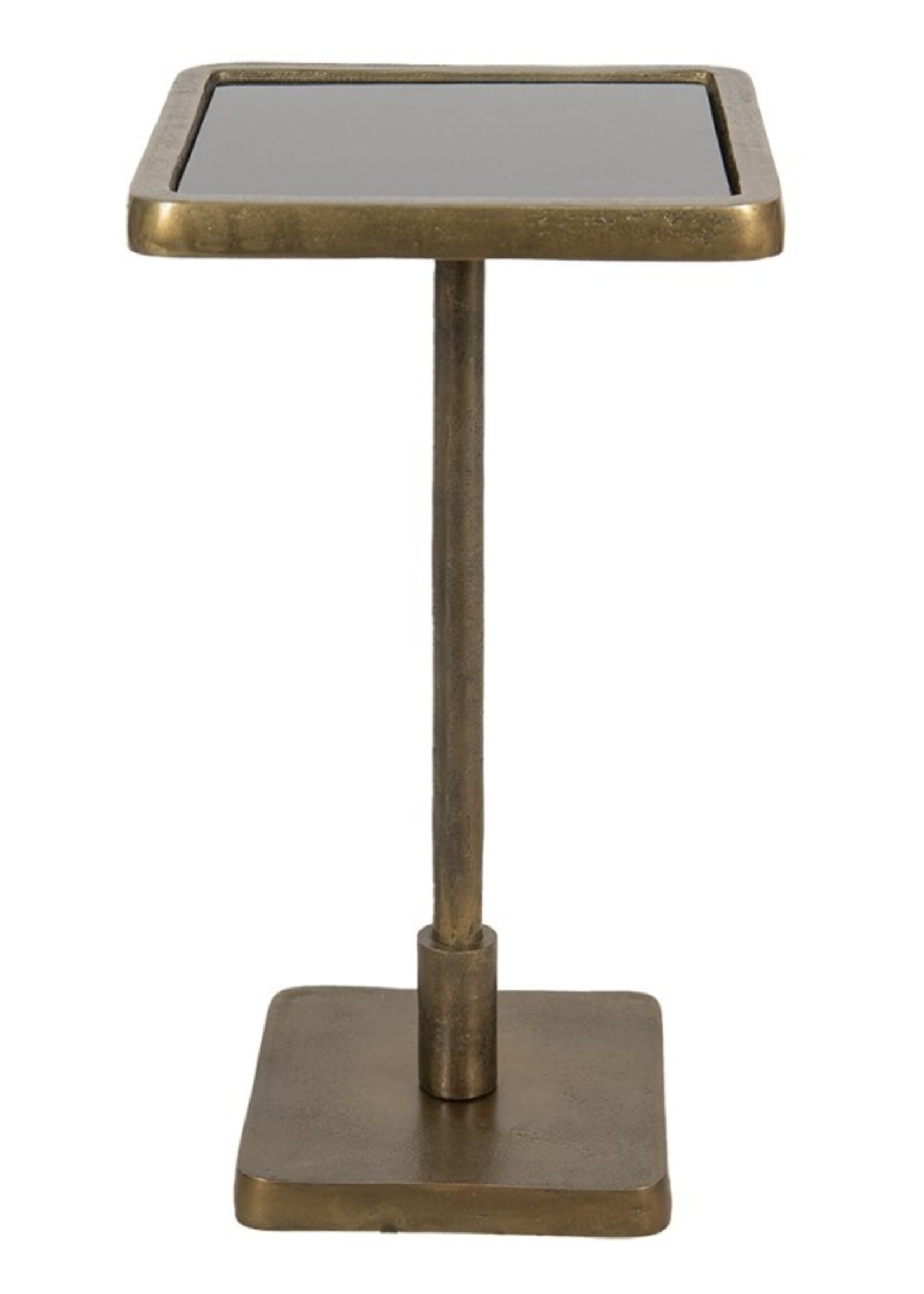 Clayre & Eef Bijzettafel 27*27*50 cm 64856