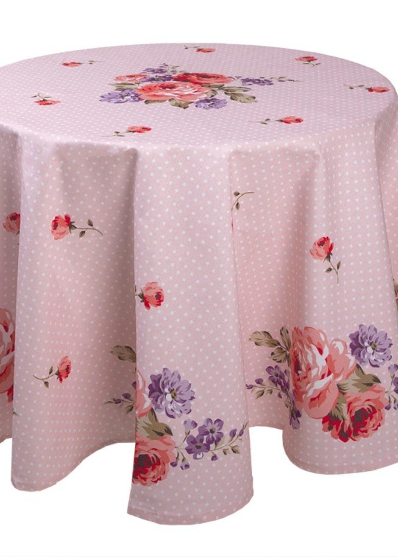 Clayre & Eef Tafelkleed Ø 170 cm DTR07