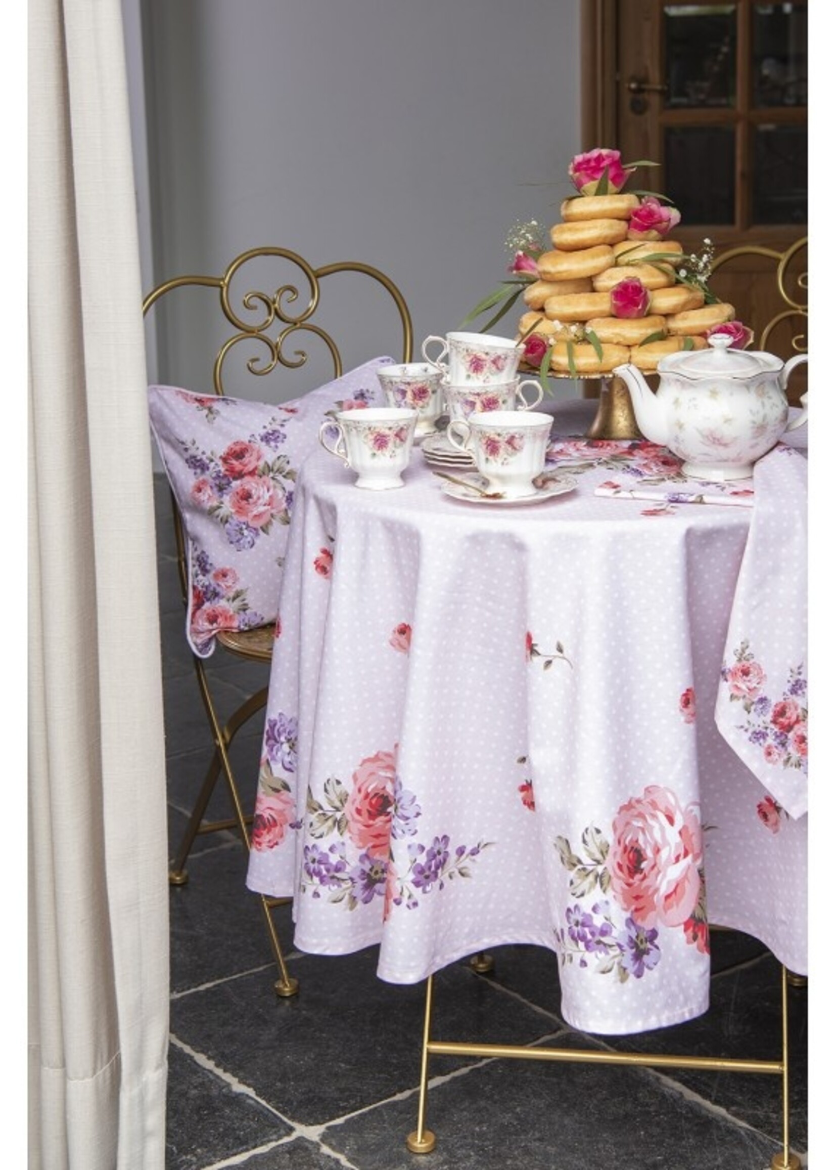 Clayre & Eef Nappe Ø 170 cm DTR07