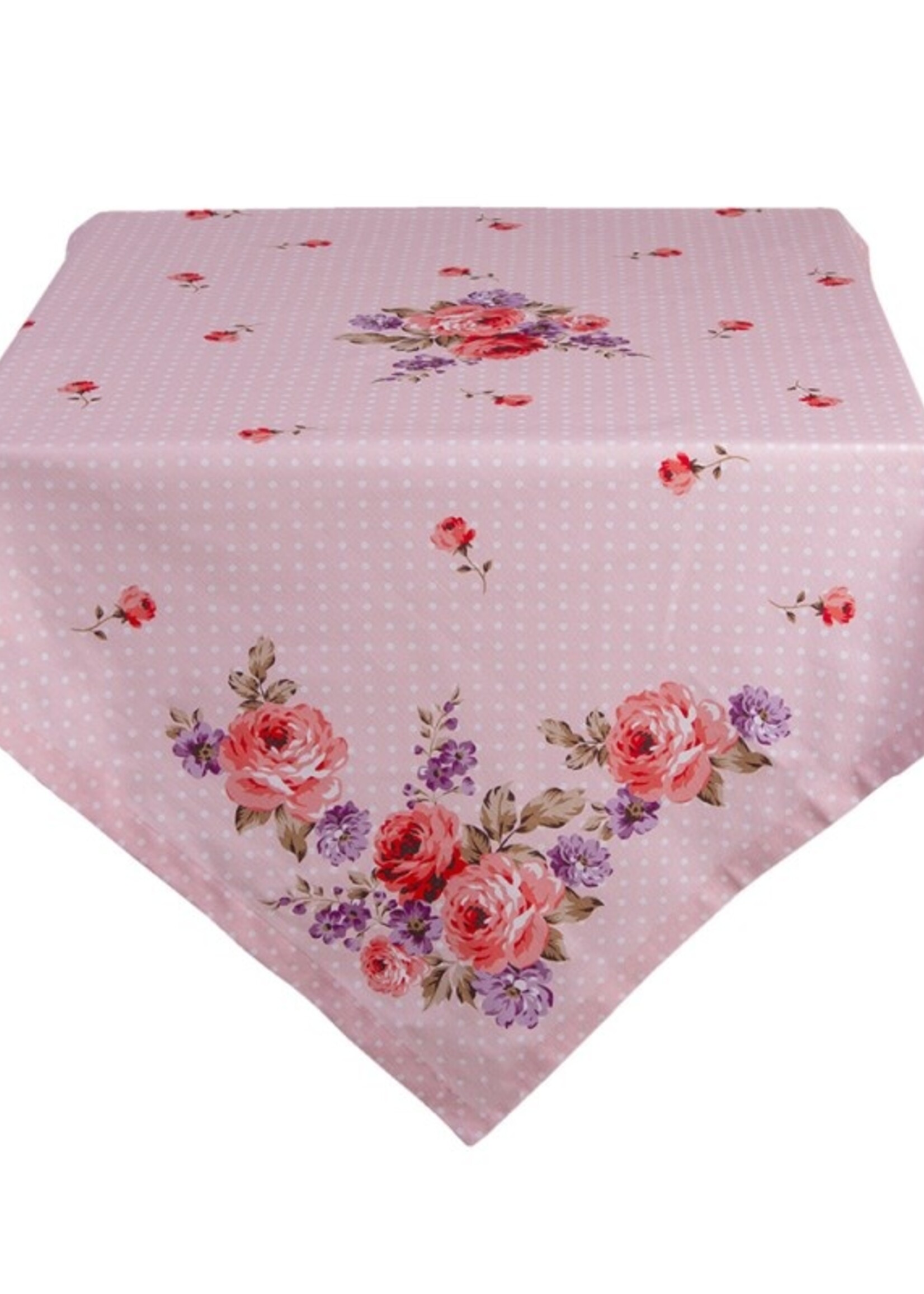 Clayre & Eef Tafelkleed 150*150 cm DTR15
