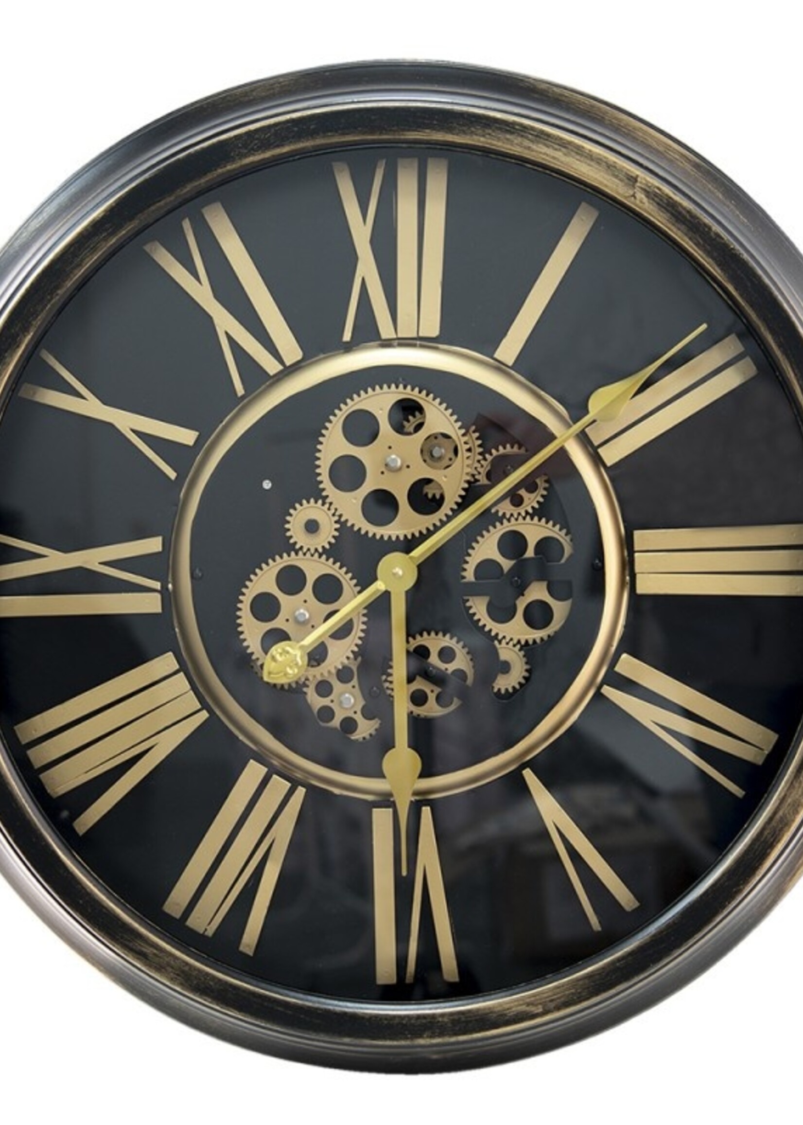 Clayre & Eef Horloge murale Ø 64*11 cm 5KL0206