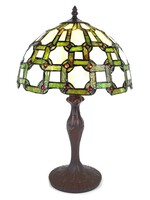 Clayre & Eef Lampe de table Tiffany Ø 30*49 cm E27/max 1*60W 5LL-6133
