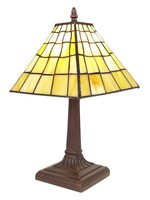 Clayre & Eef Tafellamp Tiffany Ø 20* 38cm E14/max 1*40W 5LL-6140
