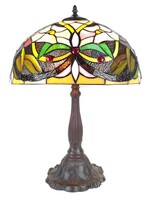Clayre & Eef Lampe de table Tiffany Ø 41*58 cm E27/max 2*60W 5LL-6126