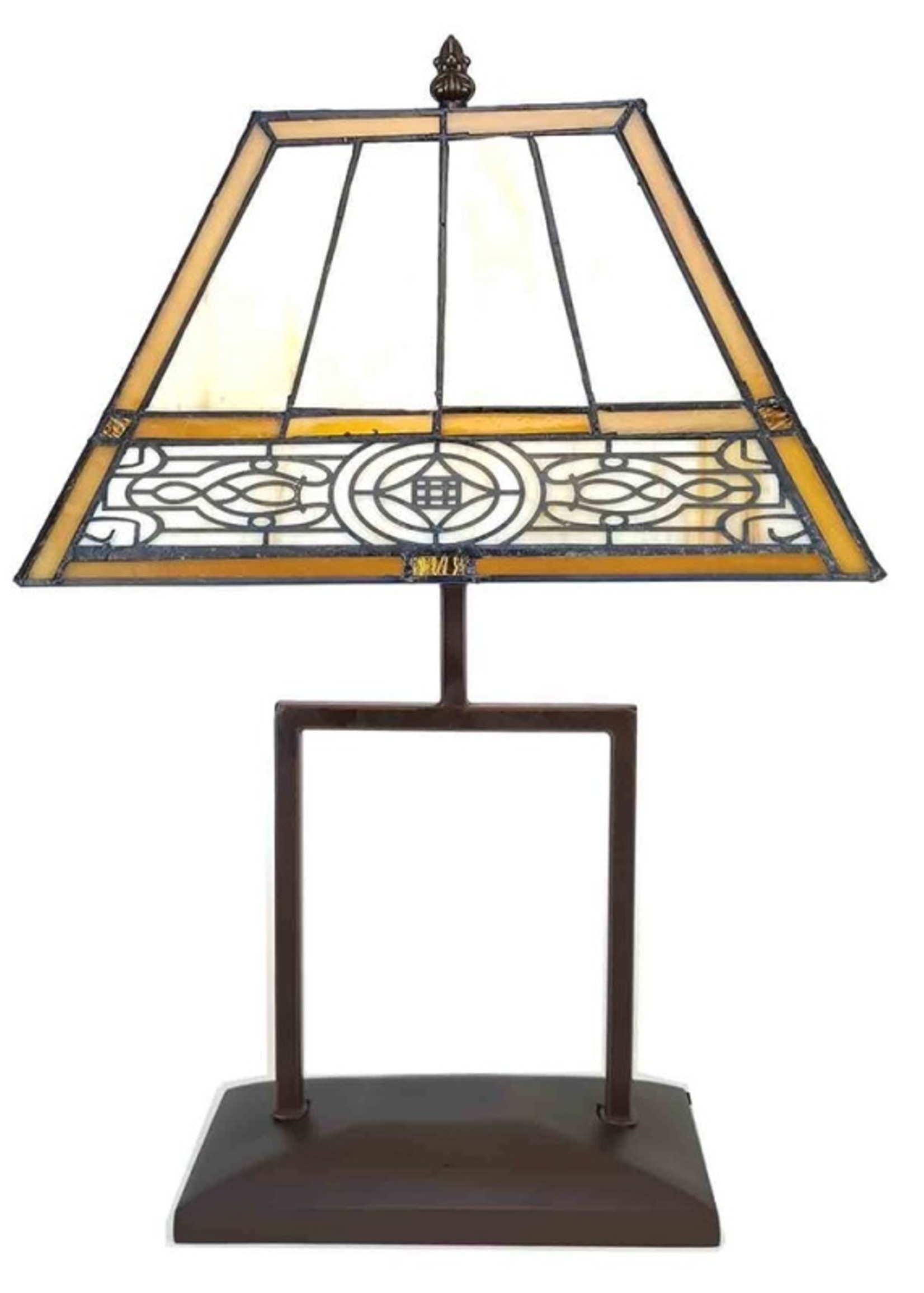 Clayre & Eef Tafellamp Tiffany 28*20*44 cm E27/max 1*60W 5LL-6128