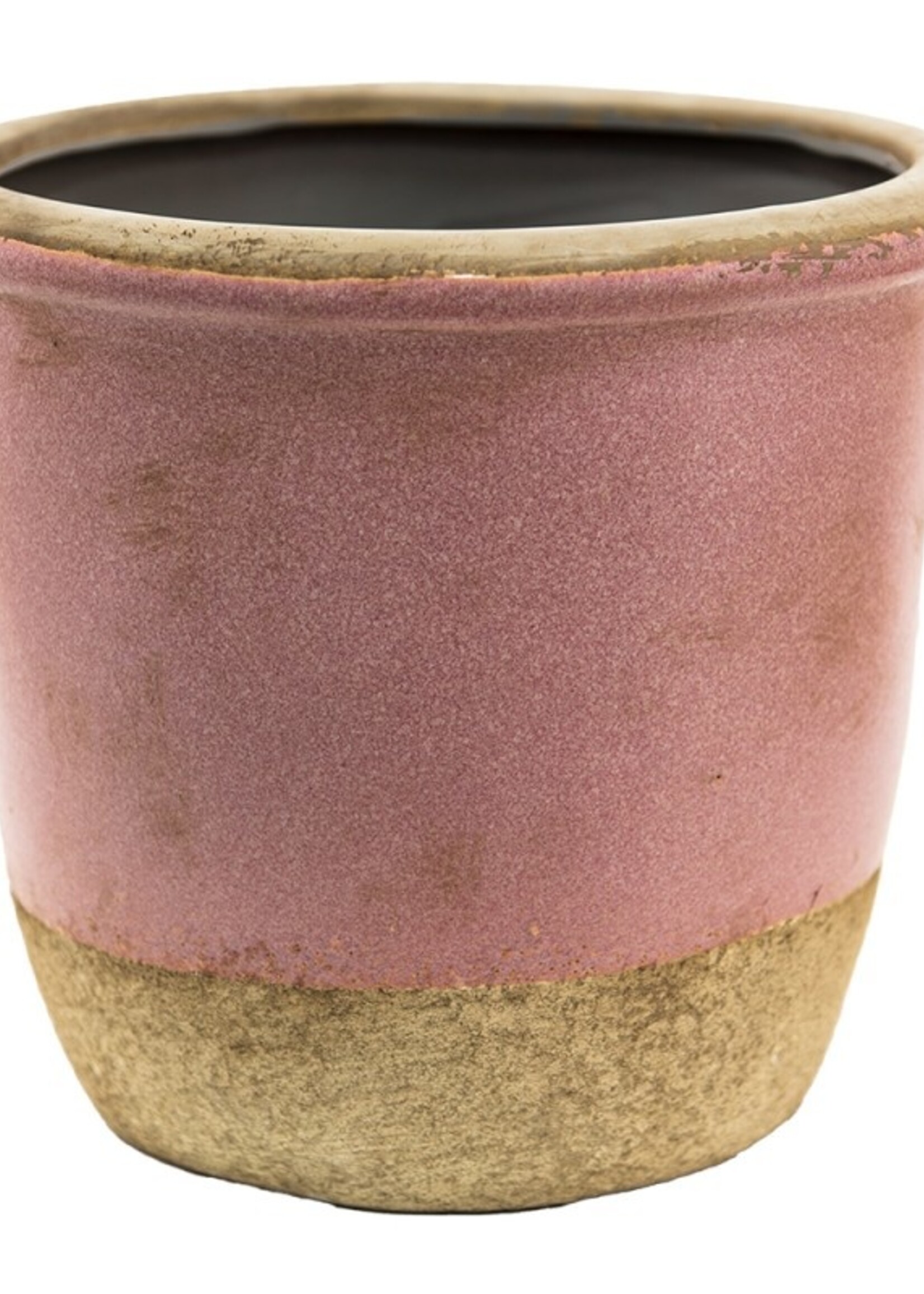 Clayre & Eef Décoration pot de fleur Ø 16*15 cm 6CE1380L
