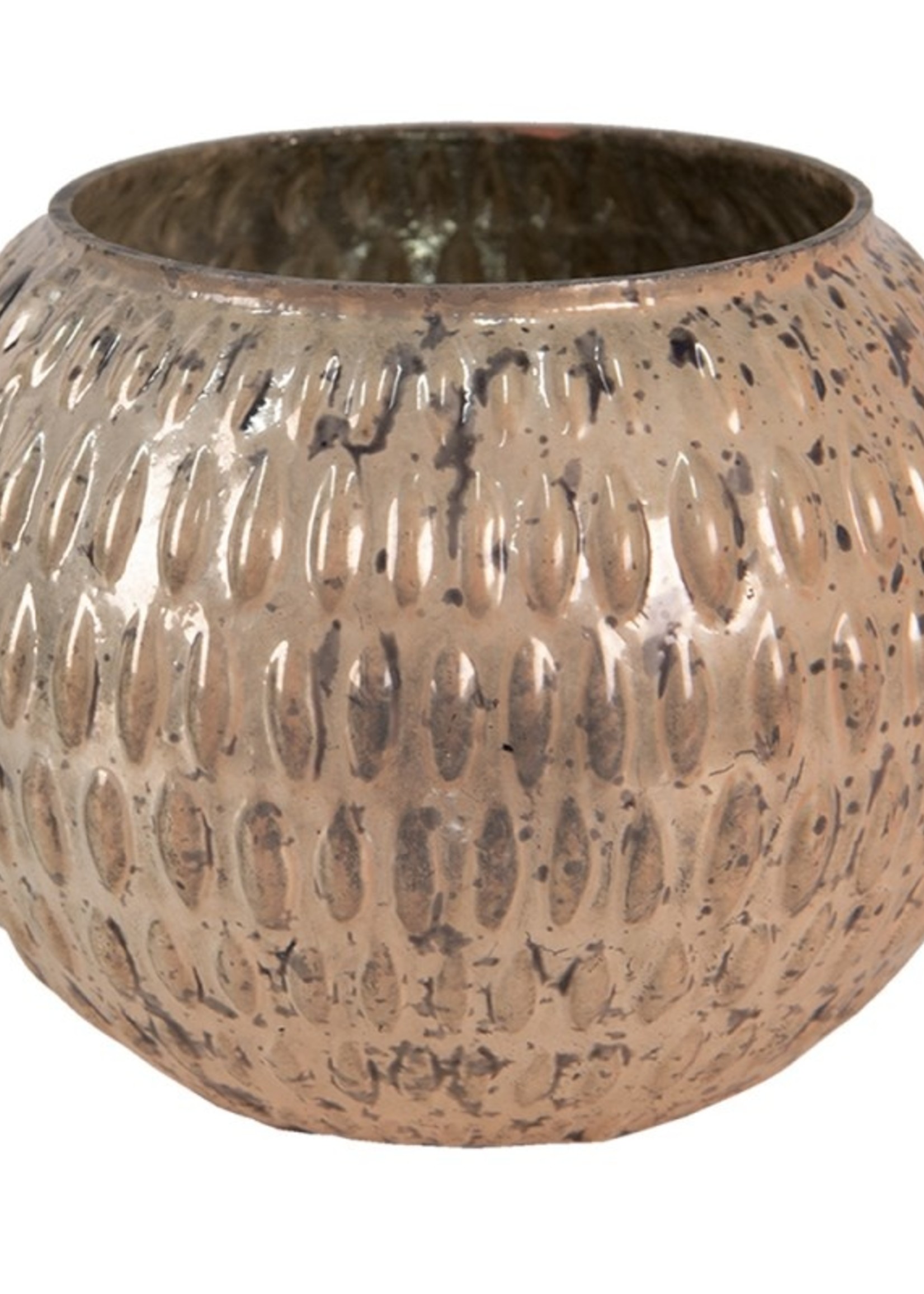 Clayre & Eef Waxinelichthouder Ø 8*7 cm 6GL3434