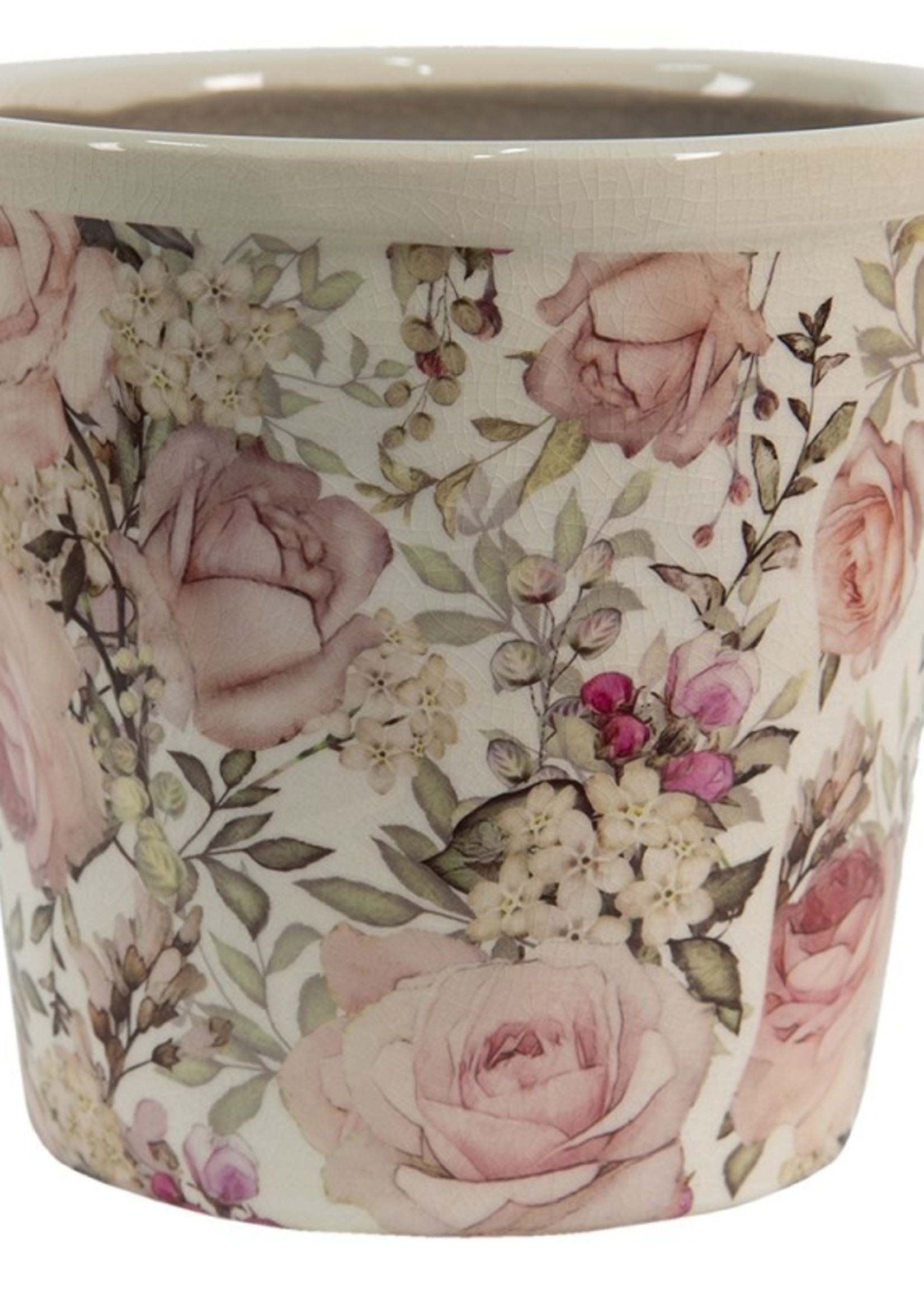 Clayre & Eef Decoratie bloempot Ø 12*11 cm 6CE1409S