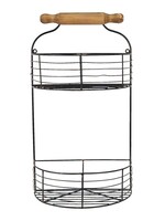 Clayre & Eef Étagère murale 31*17*54 cm 5Y0964