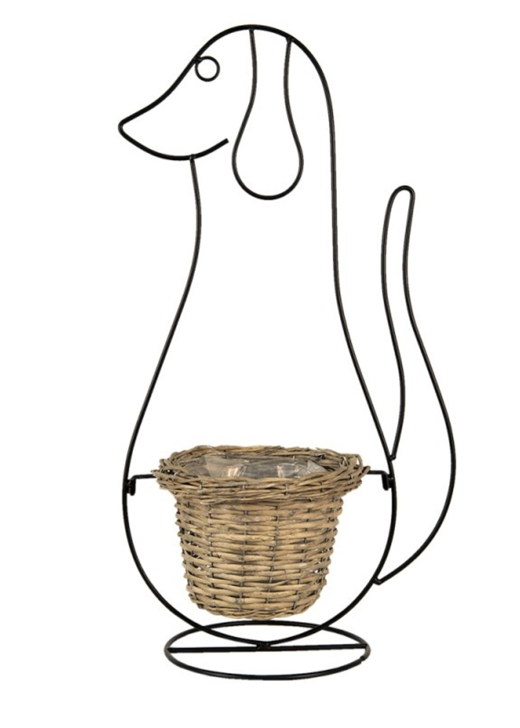 Clayre & Eef Porte plantes 35*22*67 cm 5Y0987