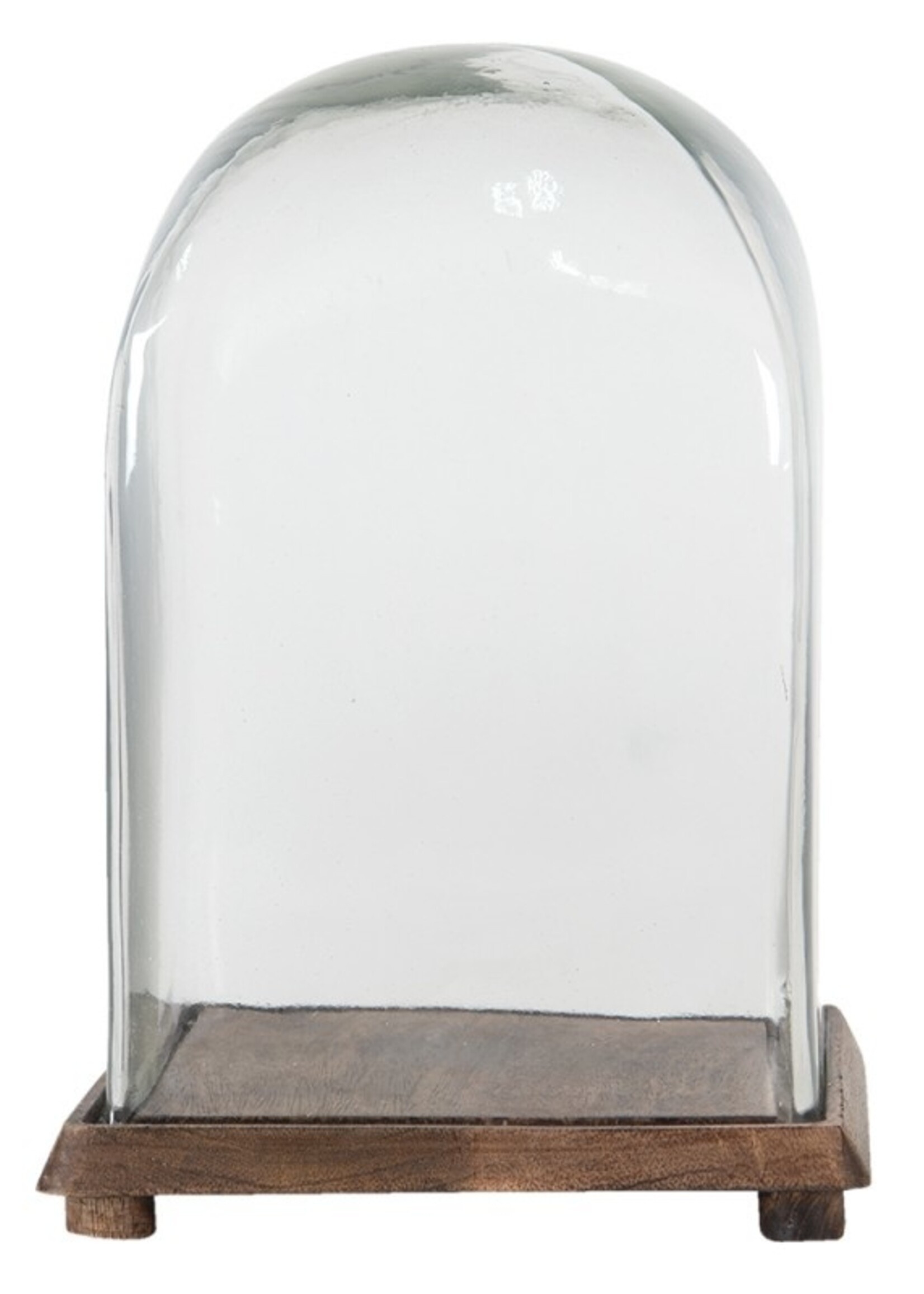 Clayre & Eef Cloche de verre 21*21*31 cm 6GL3433