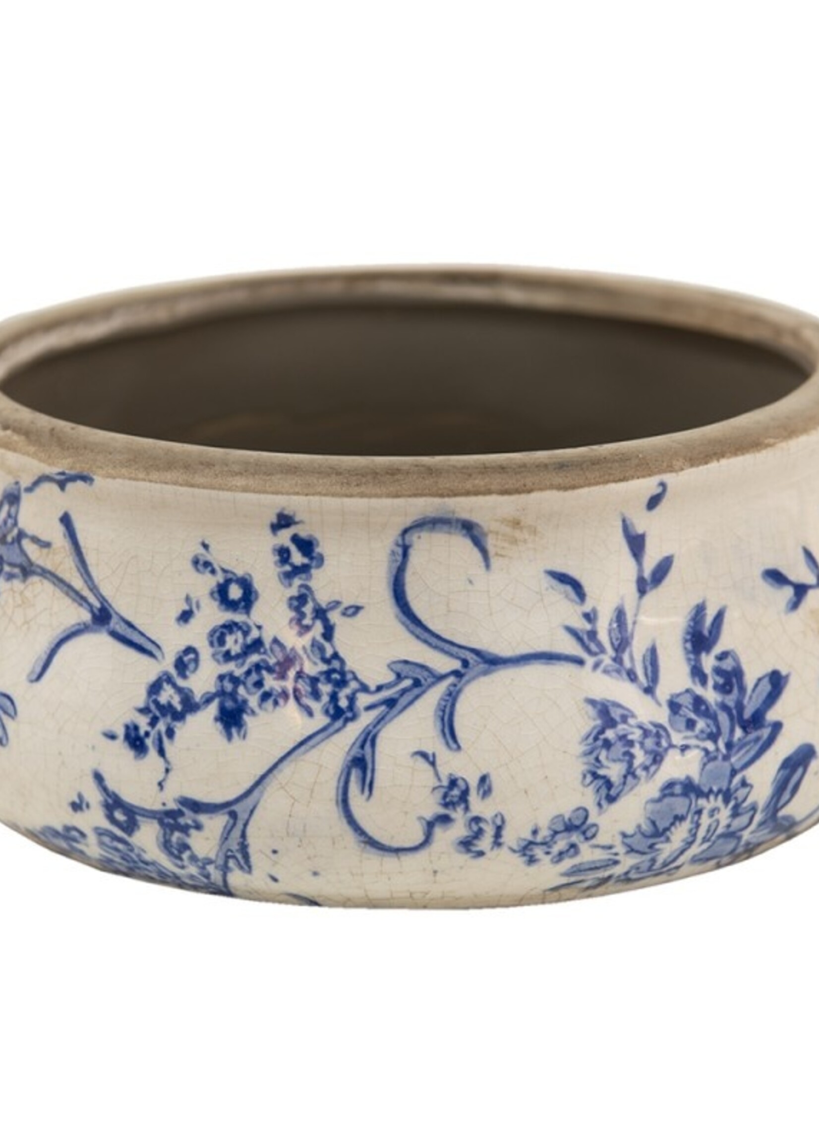 Clayre & Eef Decoratie bloempot Ø 21*8 cm 6CE1397L
