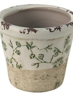 Clayre & Eef Decoratie bloempot Ø 8*7 cm 6CE1384S