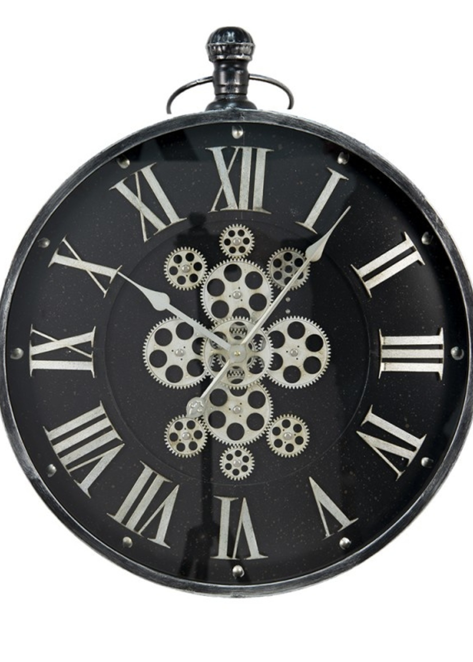 Clayre & Eef Horloge murale Ø 60*80*7 cm 5KL0211