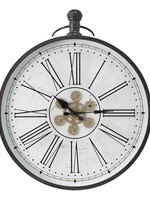 Clayre & Eef Wandklok Ø 60*80*7 cm / 3*AA 5KL0210