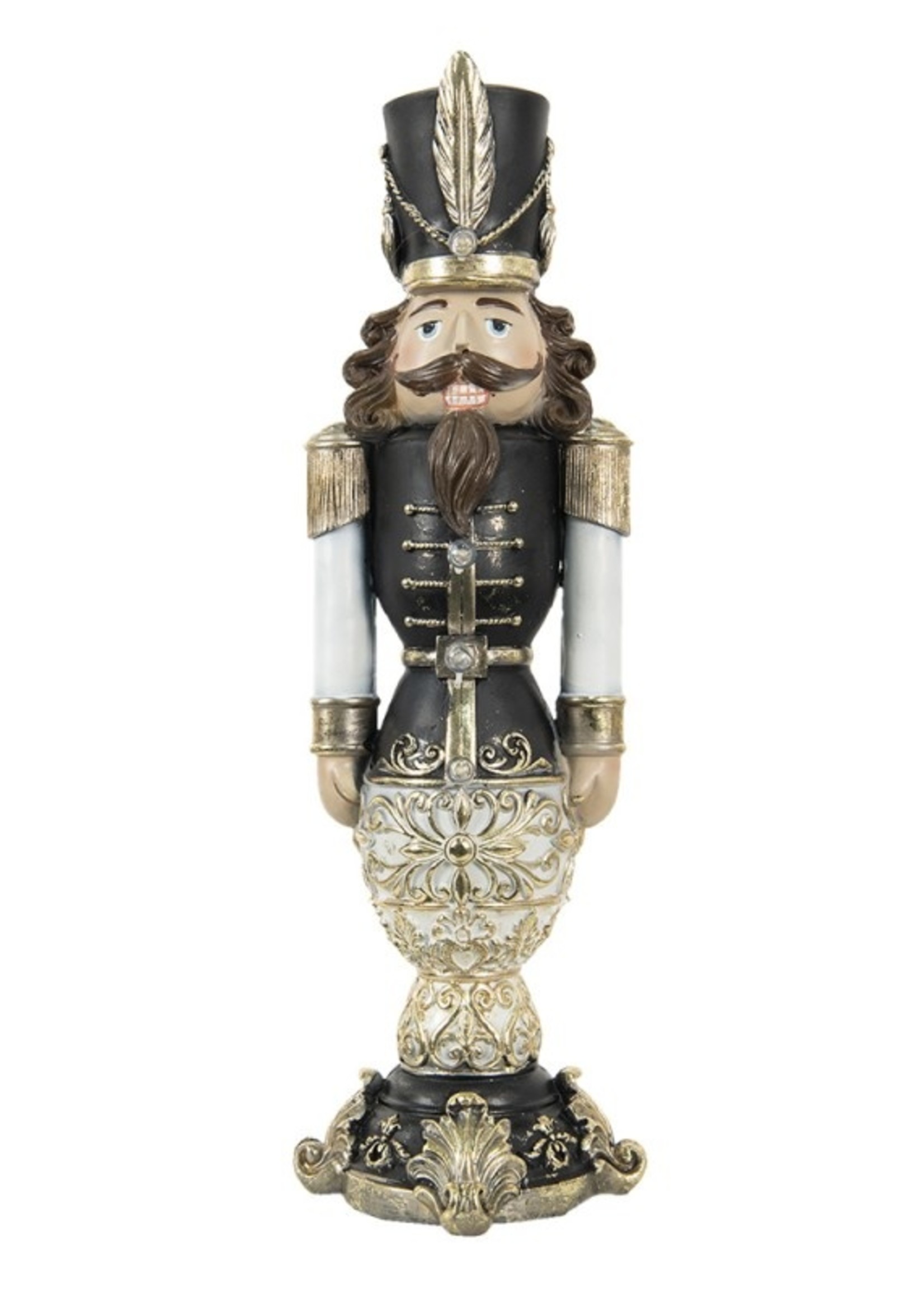 Clayre & Eef Decoratie notenkraker 19*19*58 cm 6PR3511