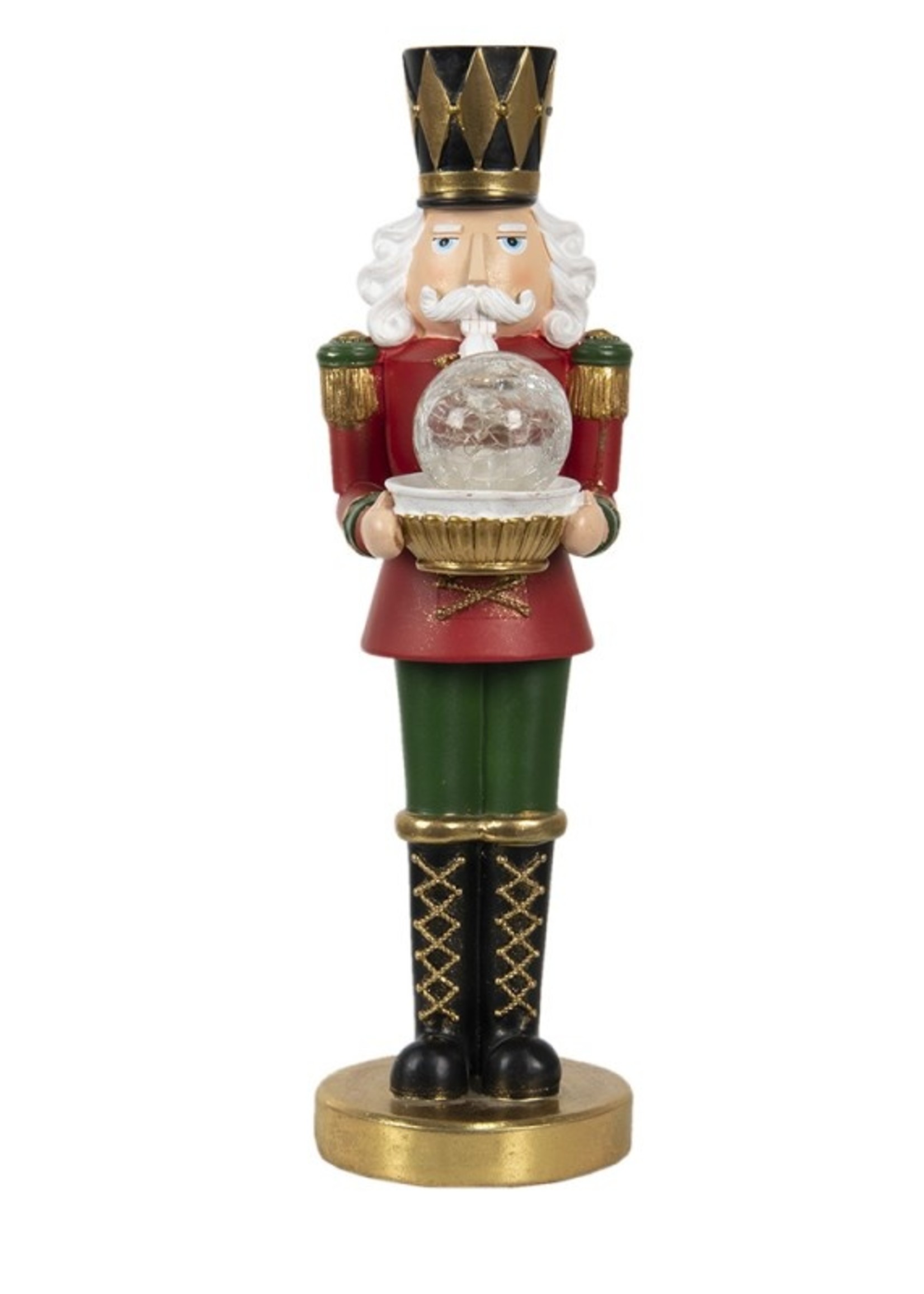 Clayre & Eef Décoration de casse-noisette LED 16*14*44 cm 6PR3506