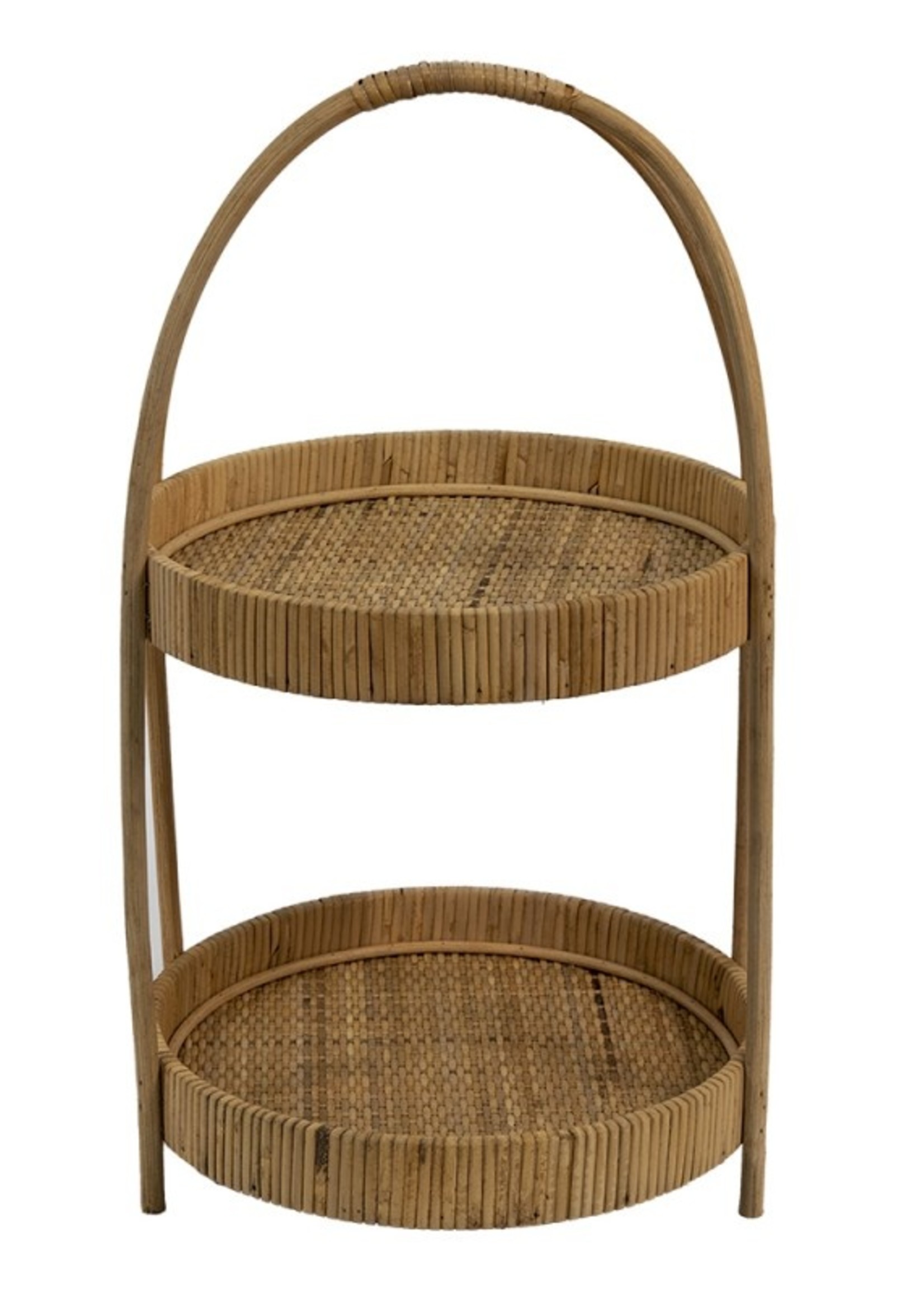 Clayre & Eef Etagère Ø 30*54 cm 6RO0559